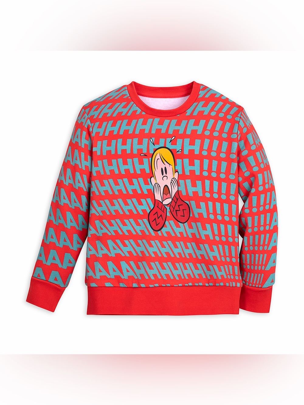 The Disney Store Home Alone Kids “Aaahhh” Pullover Sweatshirt, 5/6